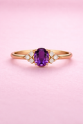Purple Amethyst Ring
