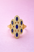 Royal Marquise Sapphire Ring